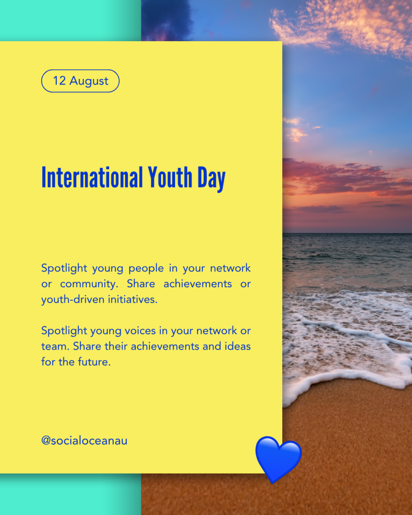 August 2026 Social media dates